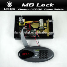 2015 new electronic safe box lock with motorized mechanism locking system